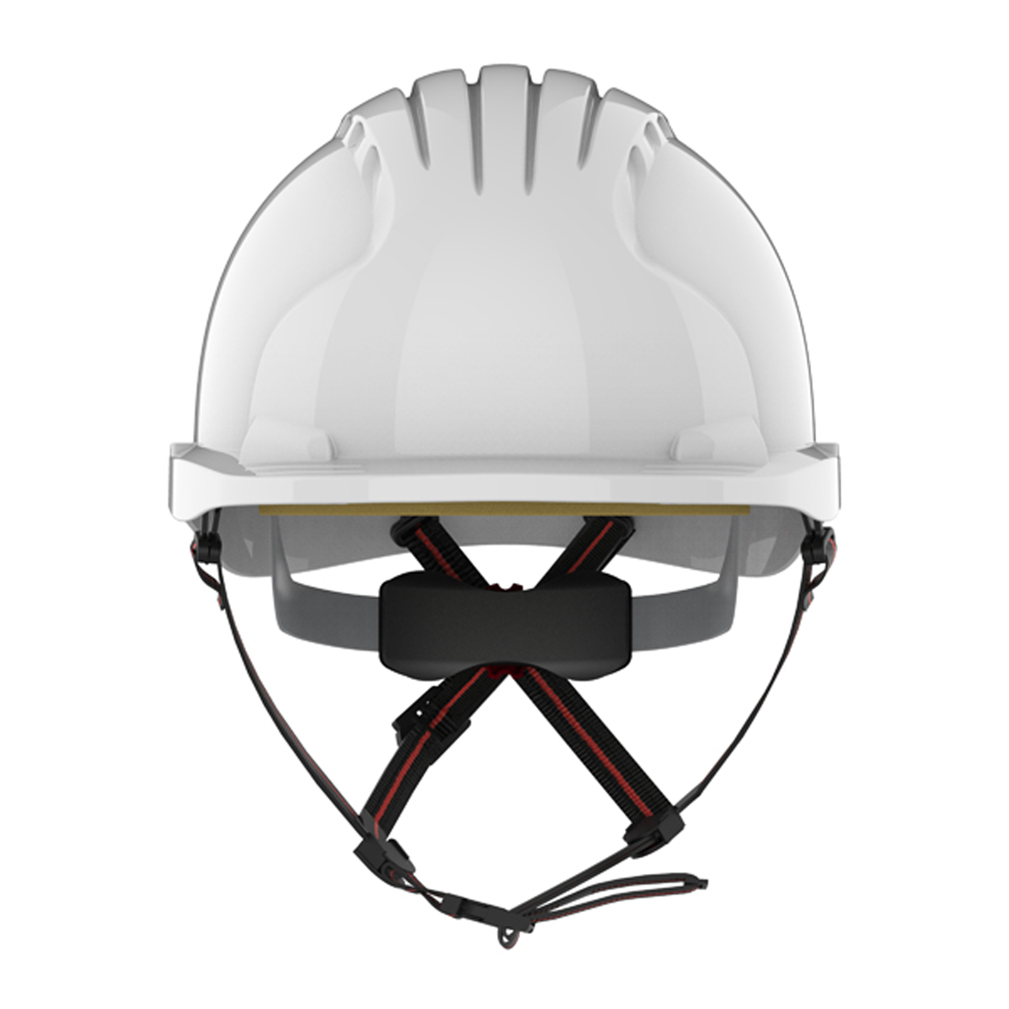 EVO® 6151 Short Brim Ascend Climbing Helmet - Wheel Ratchet - White